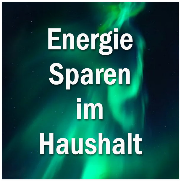 Energie Sparen Haushalt 600