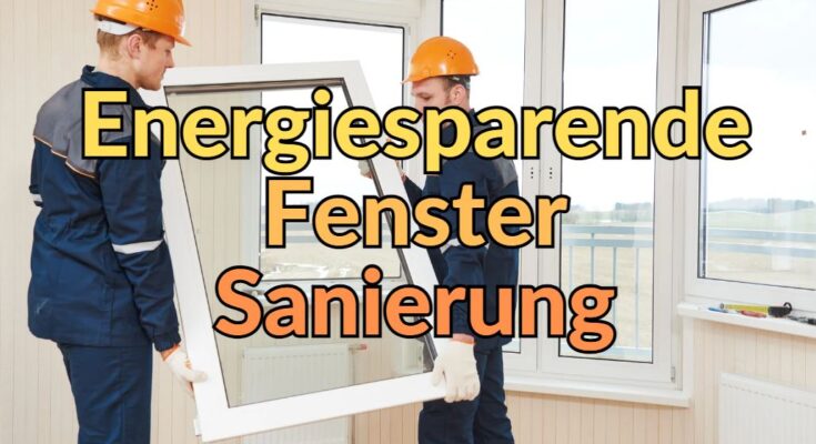 Energiesparende Fenster Sanierung