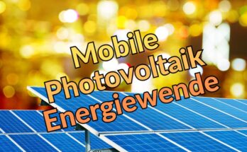 Mobile Photovoltaik
